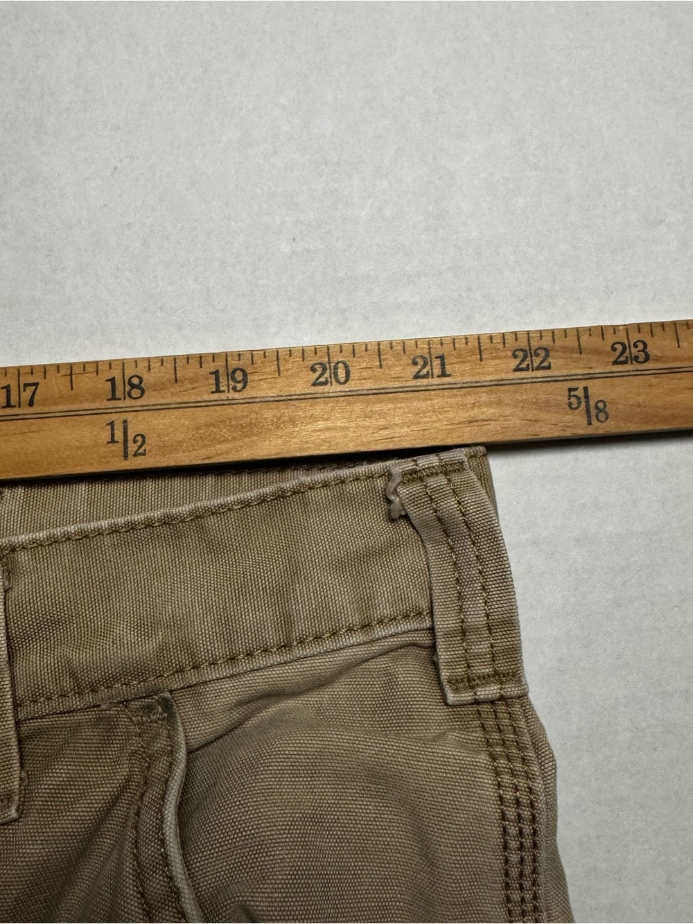 Carhartt (100272253) Relaxed Fit Straight Leg Rigby Cargo Pant In Khaki 42x30 - Picture 8 of 11